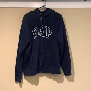 Blue Gap Zip-Up